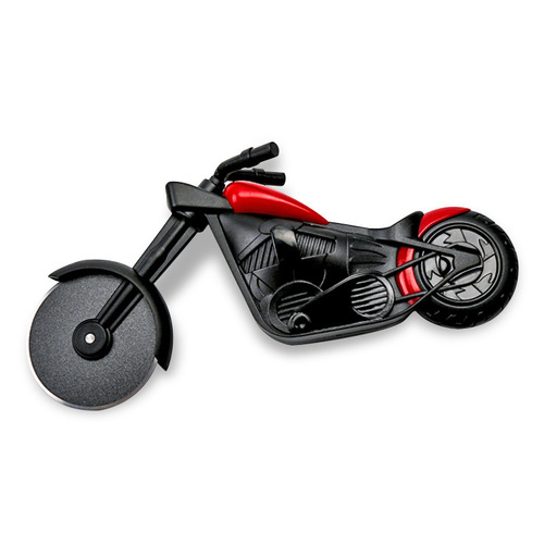 Amazon Creative Motorcycle Pizza Cutting Pizza Roller Knife Motorcycle Pizza Cutter Roller Pizza Slitting Knife