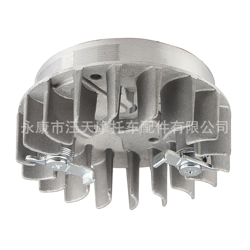 49CC mini motorcycle accessories small sports car Xiaolia small off-road 2-stroke engine fan blade heat sink flywheel