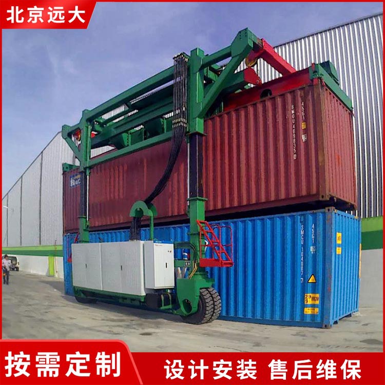 户外 集装箱门式轮胎式起重机 龙门吊架 吊机 集装箱吊车 跨运机