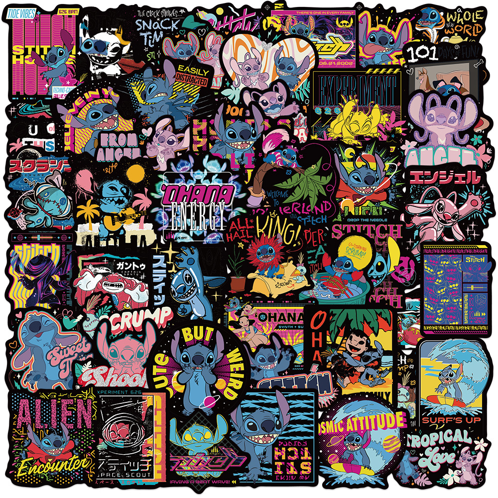 Una variedad de dibujos animados genuino película carácter pegatinas DIY equipaje refrigerador teléfono móvil pad guitarra computadora agua taza pegatinas