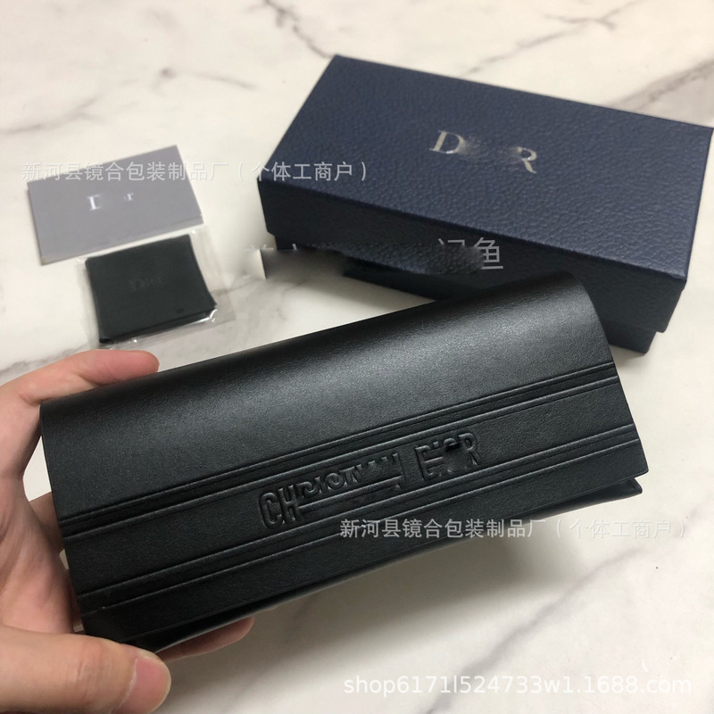New Dio Sunglasses Sunglasses Box Unisex Glasses Box Set High Quality Sunglasses Box European and American Large