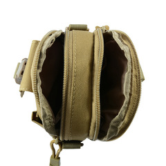 MOLLE Multi-functional Running Hiking Sports Bag for Men Camouflage Outdoor Tactical Single Shoulder Crossbody Bag Phone Waist Bag