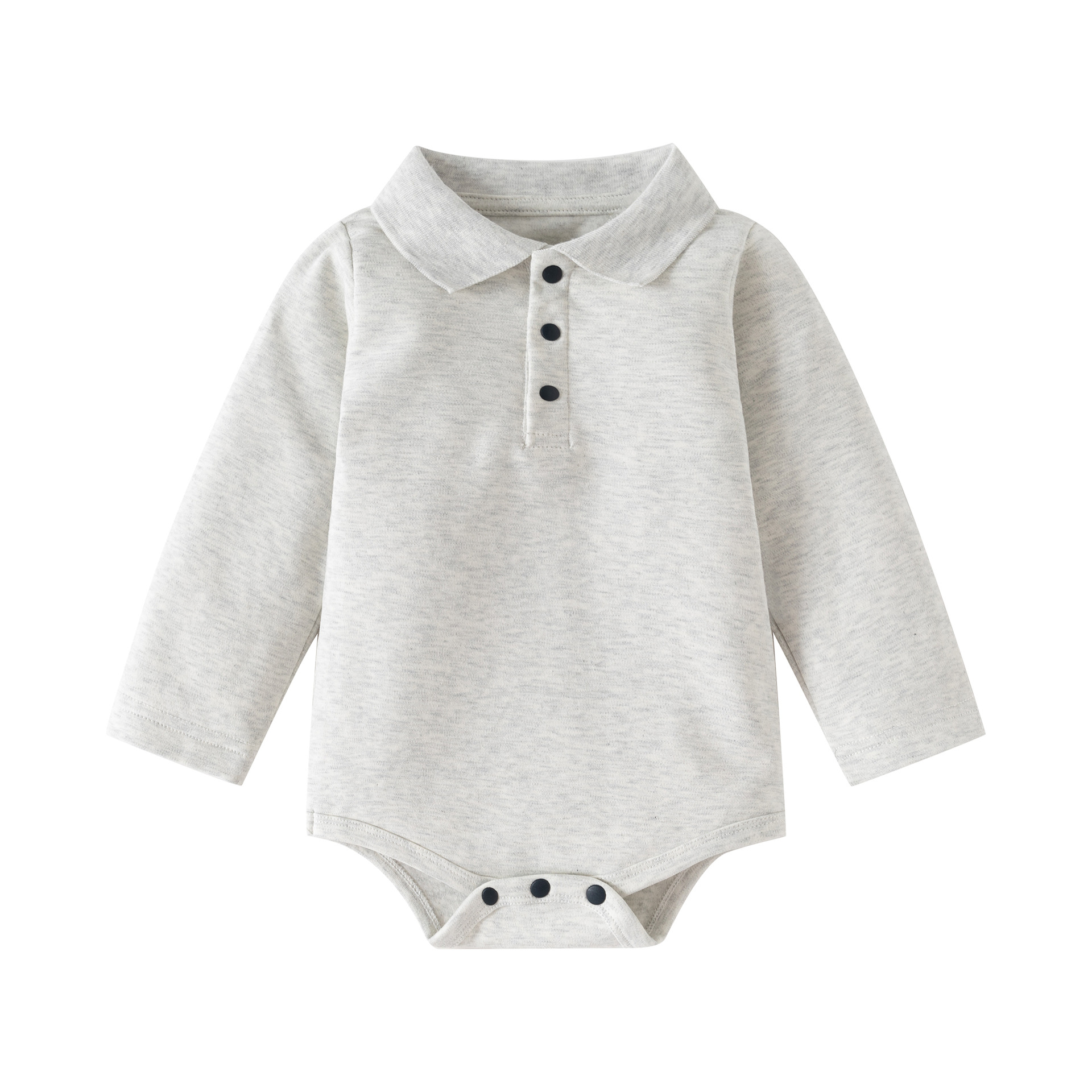 Ins Infant Autum New Style 0-1 Year Old Male and Female Baby Long-Sleeved Casual Pure Cotton Baggy Romper Jumpsuit