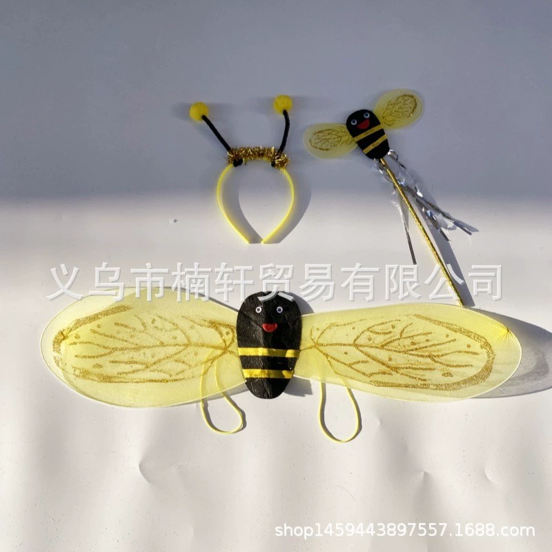 Карнавальный рождественский золотой порошок окрашенный фея проволочной сетки