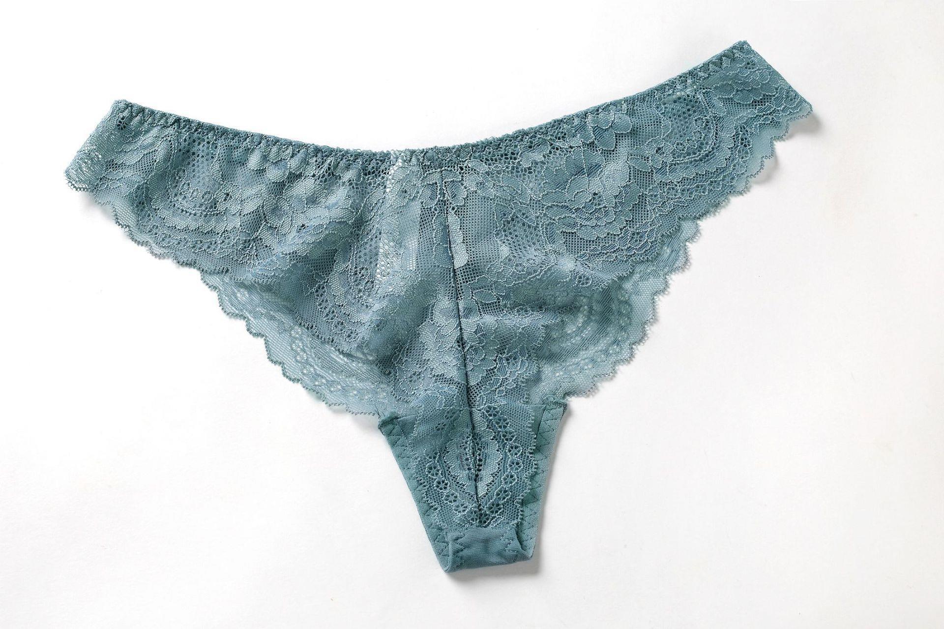 Girls' chest underwear, women's thin steel ring bra, sexy lace, French style large chest, small bra set_voghion.com