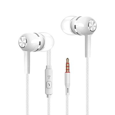 Wired earphones (VPB) S12, deep bass, inline control with microphone