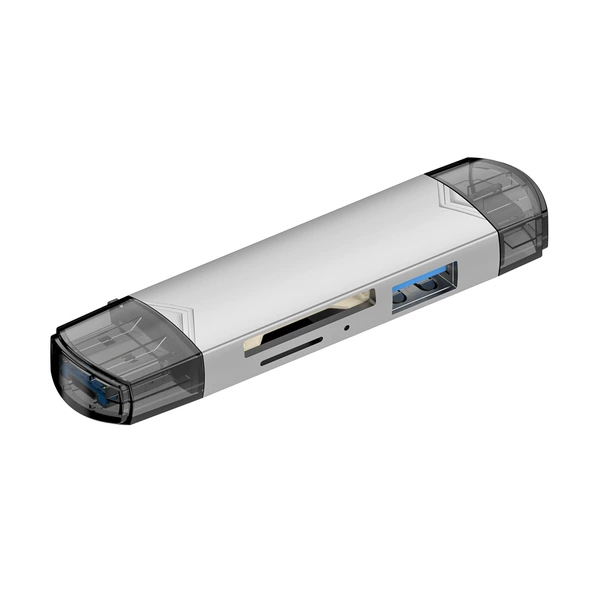 【Six -in -one aluminum alloy silver】 Plastic packaging
