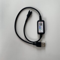 宝蓮灯APPミニbluetooth RGB幻彩LEDコントローラLED5-24V2.4G bluetoothコントローラ