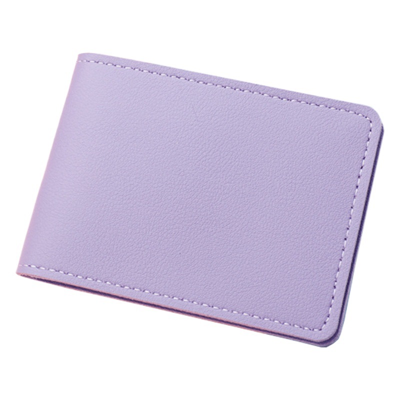 Mini titular de la tarjeta de regalo de comercio electrónico transfronterizo 2 titular de la tarjeta ultrafino color motor vehículo licencia de conducir sin logotipo