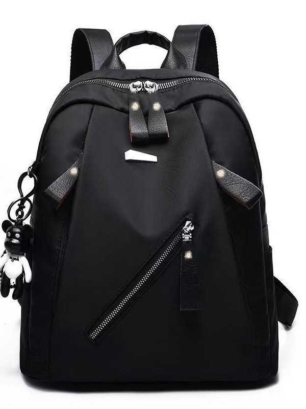 Mochila Antirrobo para Laptop de Nylon de Gran Capacidad para Escuela image 3