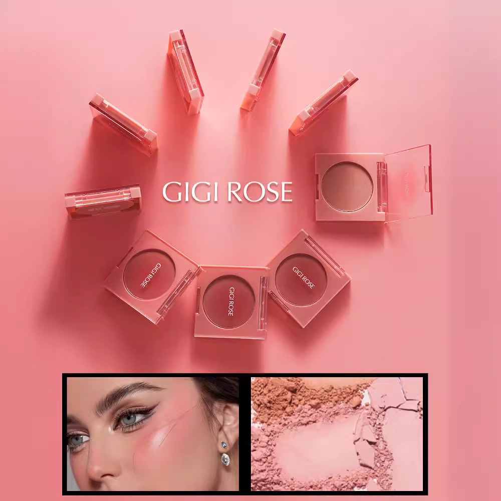 GIGIROSE blush 2024 New expansion peach color brightening Rouge repair student cheap monochrome natural nude