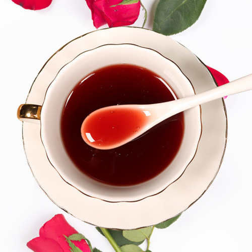 Wholesale of flowers and rose liquid, Yunnan rose juice drink preparation, commercial concentrated juice, food and drink, rose puree