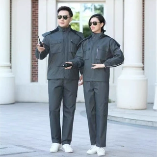 防寒男女同款加厚棉服定做绣字 户外保暖工装棉衣套装车间工作服
