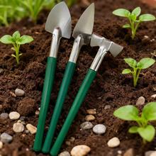 儿童不锈钢园艺工具三件套养花耙子小铲子小型盆栽植物小花铲耙子