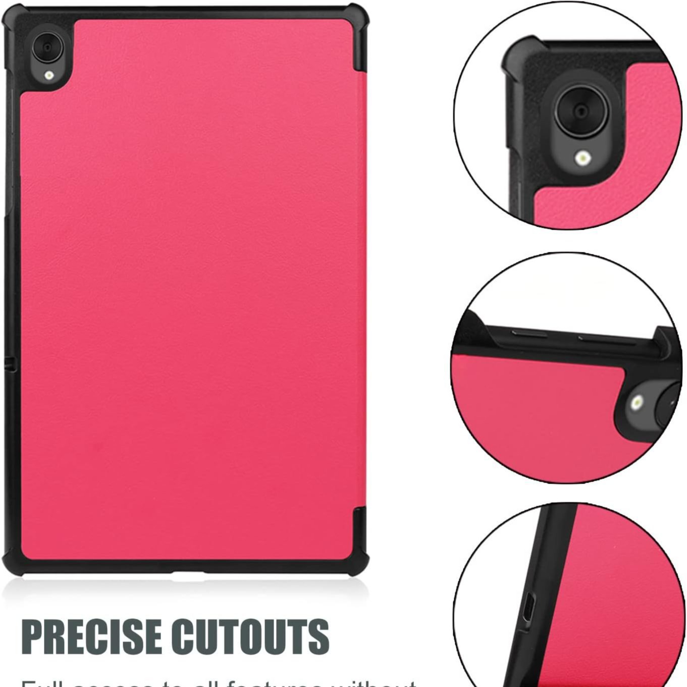 Adecuado para Lenovo Tab M10 plus X606F Funda de cuero plana M10 plus Custer Funda protectora triple