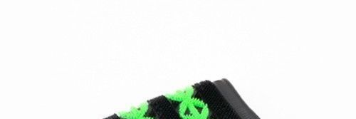 Motorcycle handlebar covers, suitable for electric vehicles, caterpillar design, non-slip rubber, thickened, waterproof, four-piece set, green, default option