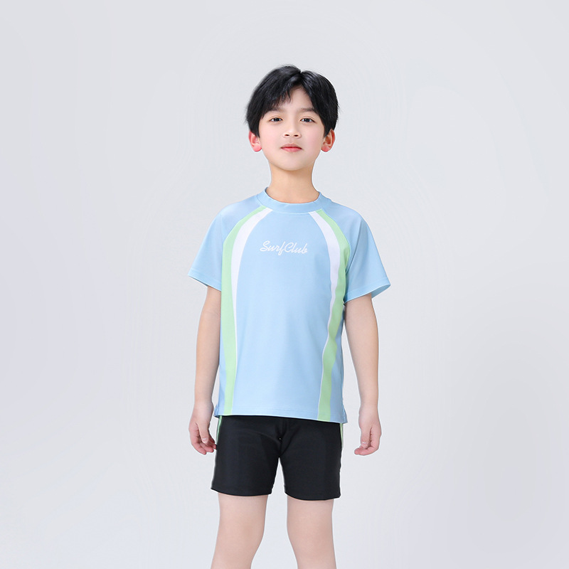 High Quality Children's Swimsuits, Boys' Split Swimsuits, Boys' And Boys' And Boys' And Boys' Training Swimsuits Set_voghion.com
