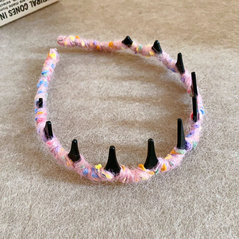 Europeo y americano diamante completo Super brillante elegante diadema de moda todo fósforo color diamante pelo presionando diadema personalidad simple moda Internet celebridad accesorios para el cabello