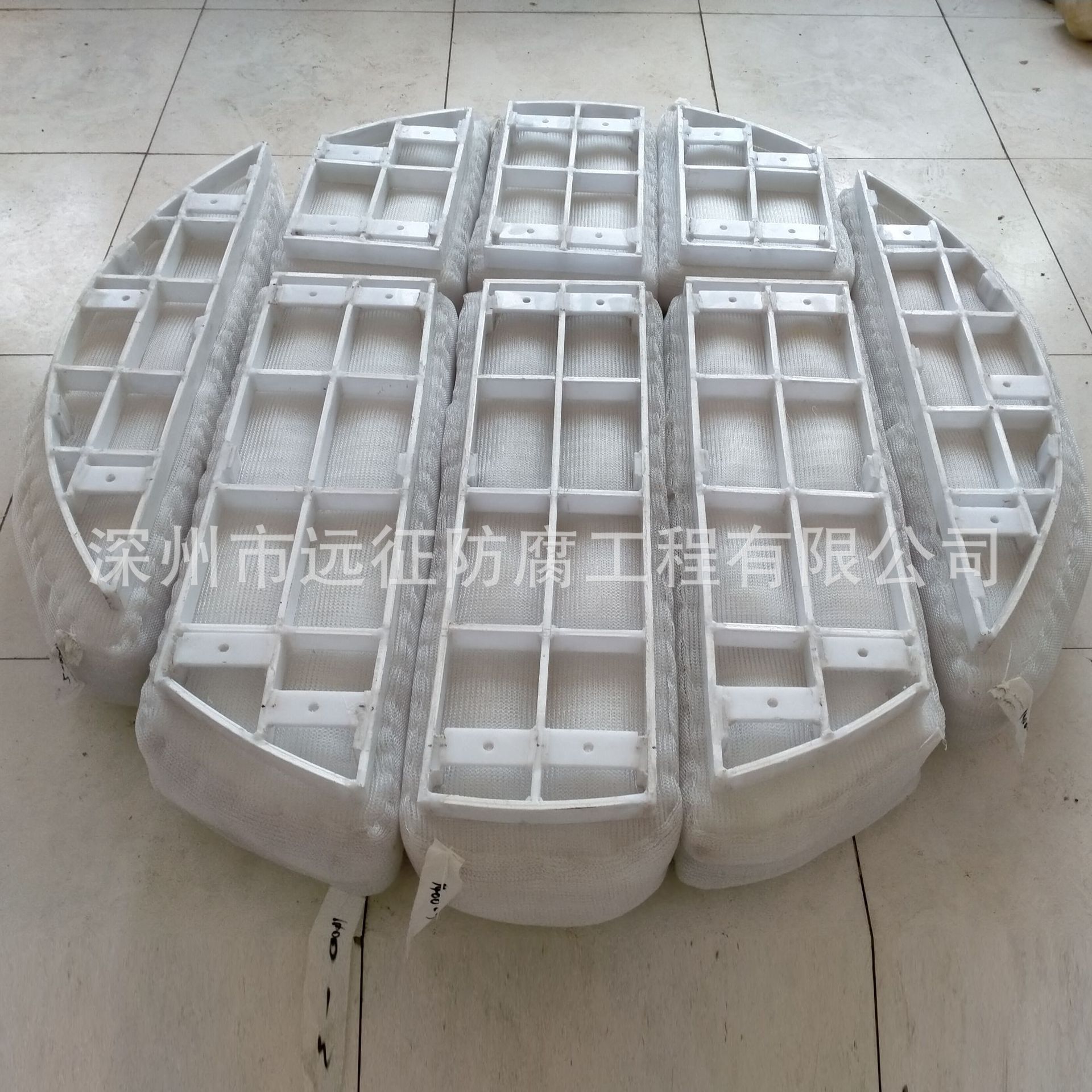 聚四氟乙烯PTFE四氟丝网除沫器设备分离装置耐高温四氟丝网除沫器