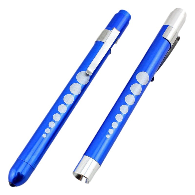 Linterna Multifuncional Tipo Bolígrafo con Báscula, Luz LED, Luz Amarilla, Portátil