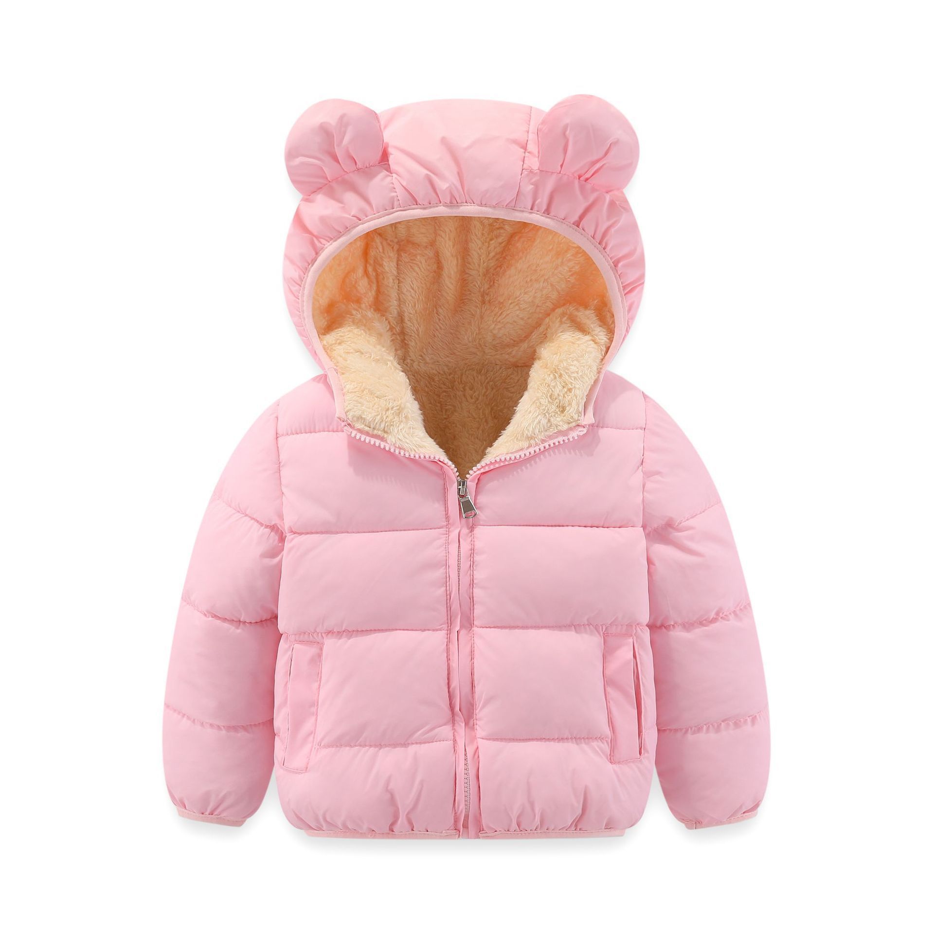 2025 nueva ropa de invierno para niños, chaqueta de algodón, chaqueta de algodón para niños, chaqueta de algodón gruesa de cordero coreano, chaqueta de algodón de moda