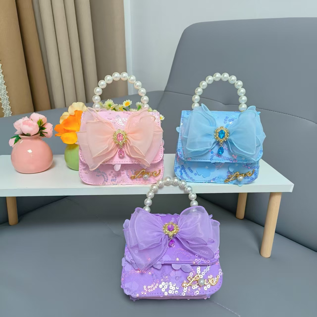 Bolso de perlas, bolso de arco, bolso de cadena, bolso de Año Nuevo, bolso de hombro, bolso pequeño, bolso de accesorios