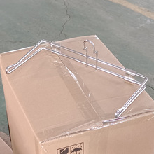 铁制挂架胶袋架商场超市电镀购物袋架精美简易铁架