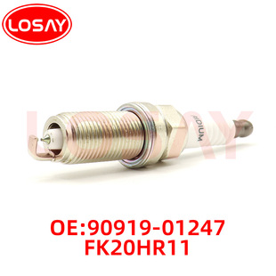 Spark plug 90919-01247 for Toyota Corolla Lexus Highlander Prado FK20HR11