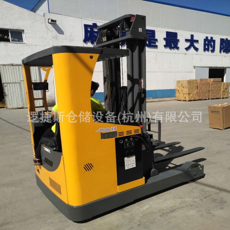 西林2吨座驾式大前移叉车升高6m全电动液压堆高车升降装卸车