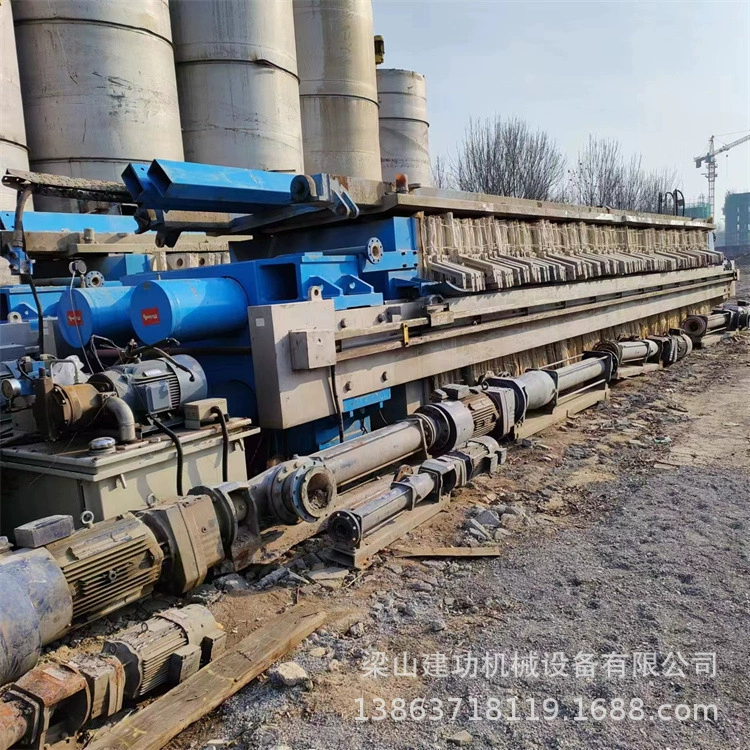 Б/у рамочный фильтр, фиксированное разделение и фильтрация жидкости отсекающего типа, полностью автоматический мембранный фильтр для шламу и обезвоживания.