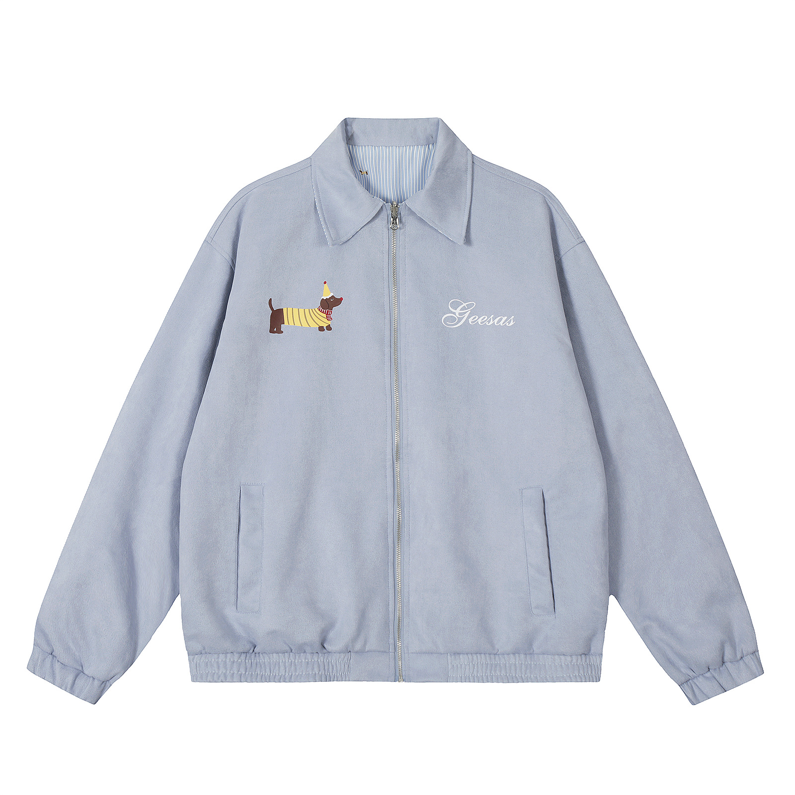 Retro spring double-sided jacket for men and women