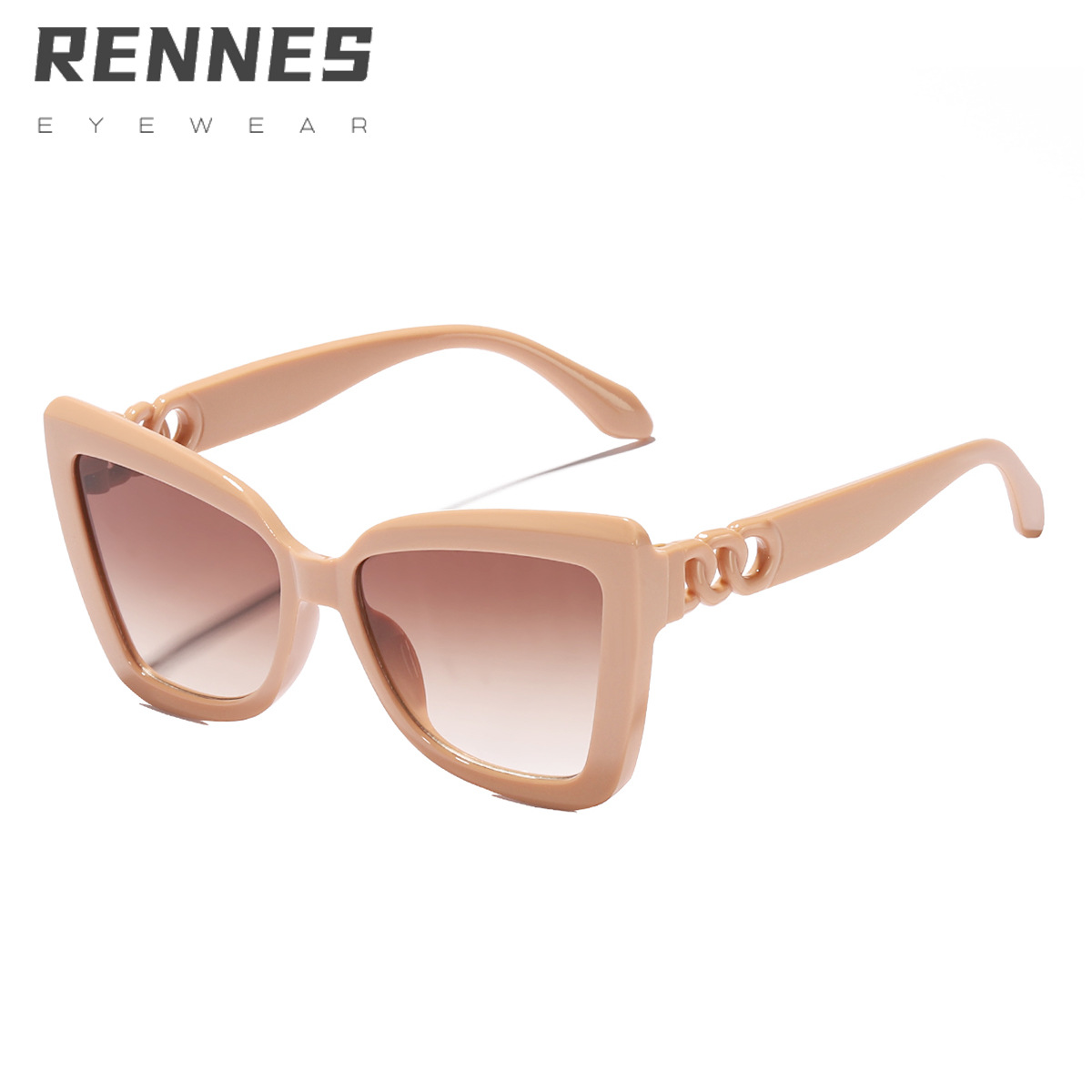 2022 nuevo estilo Chanel gafas de sol de protección solar retro artístico gran marco gafas de sol cara grande adelgazamiento 97119