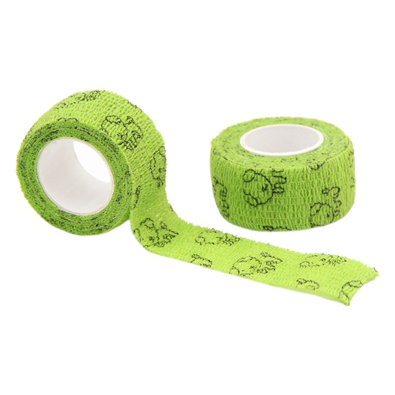 Factory High Quality Sports Printing Non Woven Self Adhesive Bandage Pet Elastic Bandage Fixed Wrapping Bandage