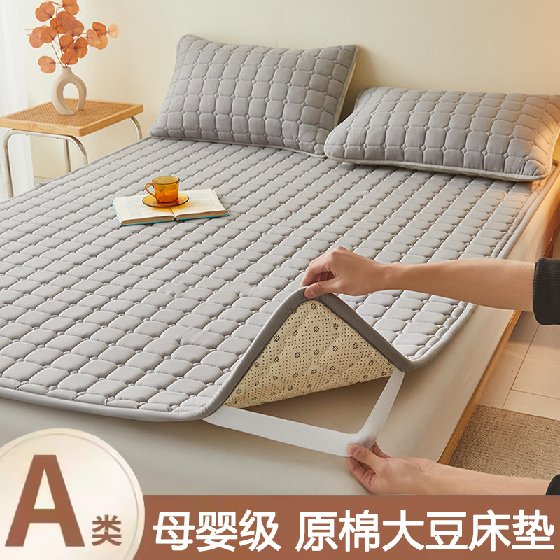 Raw Cotton Soybean Non-Slip Mattress Folding Home Dormitory Bedroom Thickened Single Student Only