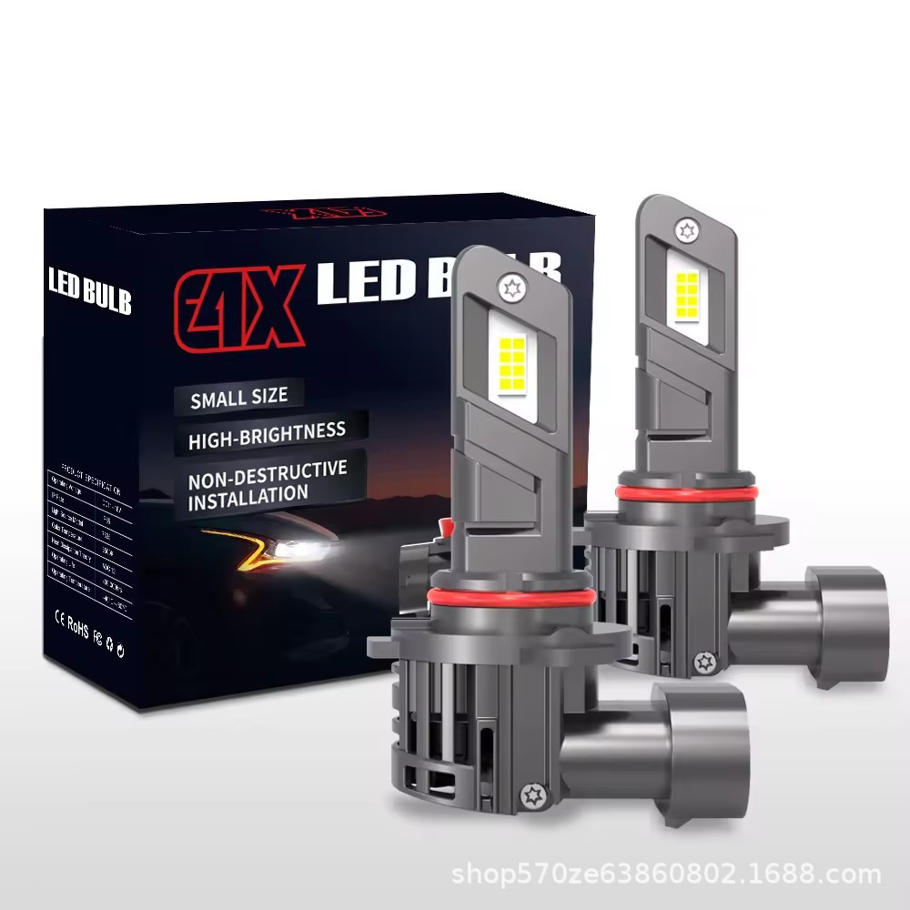 Explosión transfronteriza E4X enchufe directo faro de automóvil LED luz baja luz alta luz h7H4H11HB3 instalación no destructiva luz de niebla