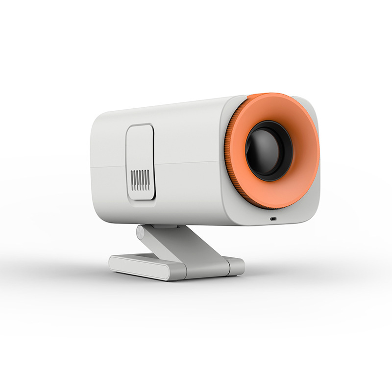 v16 cross-border new arrival android 12 system household outdoor manual focus folding portable mini projector