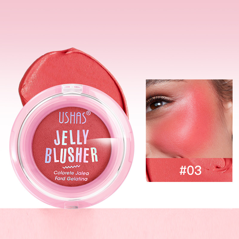 USHAS transfronterizo Europa y América Amazon Hot Sale Blush impermeable duradero vigor filamentoso rubber UF063A + B