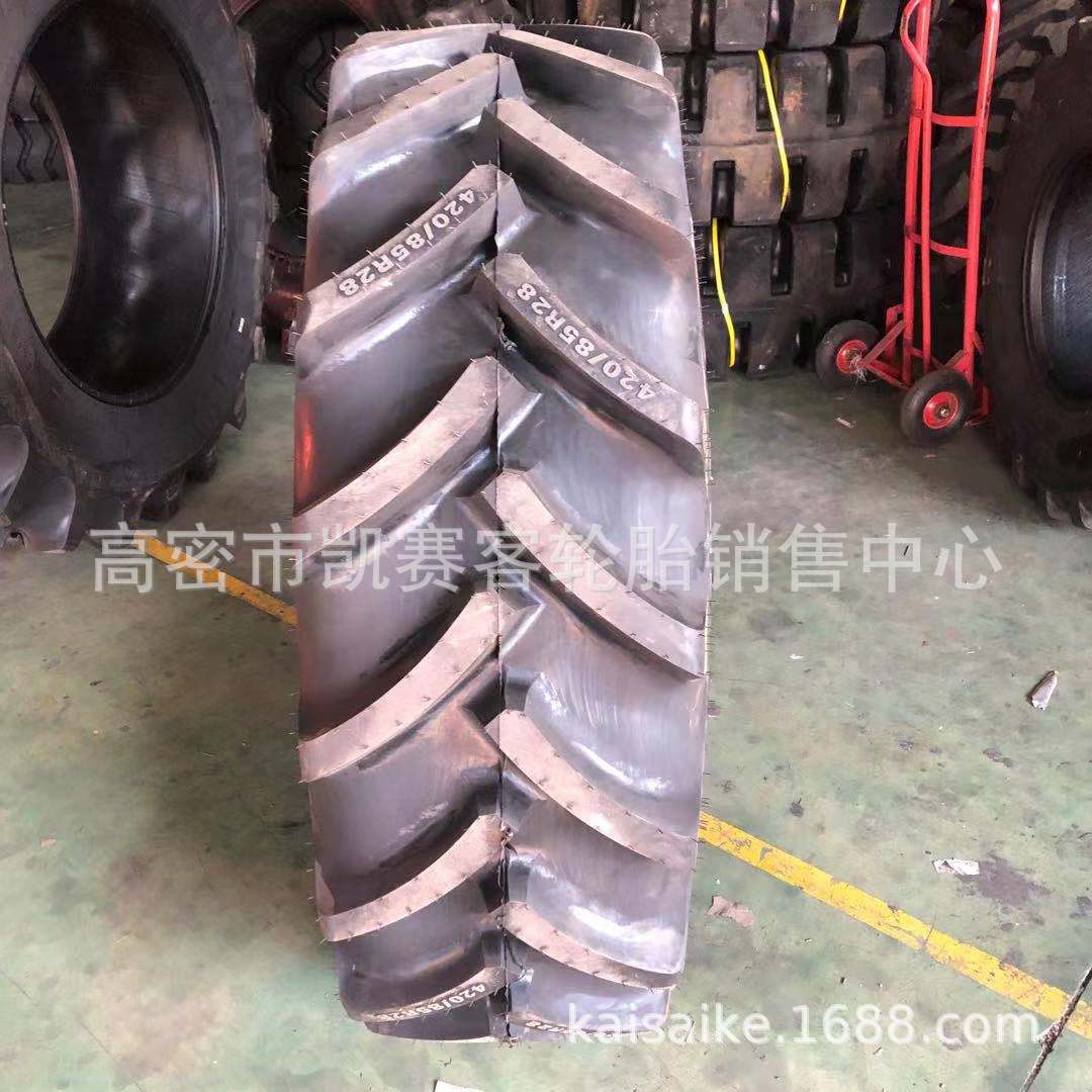 子午线农用轮胎420/85R28 16.9R28 人字拖拉机轮胎 加宽胎