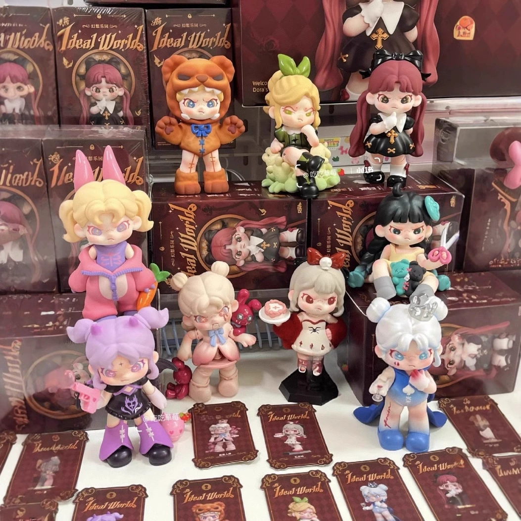 Серия DORA Fantasy Paradise Большой кузен шесть поколений Не попадайтесь в слепок Коробка с сюрпризом Трендовые игрушки украшения Подарки для женщин