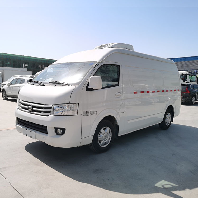 福田欧马可冷藏车4.2米冷藏车疫苗冷链运输车厂家电话