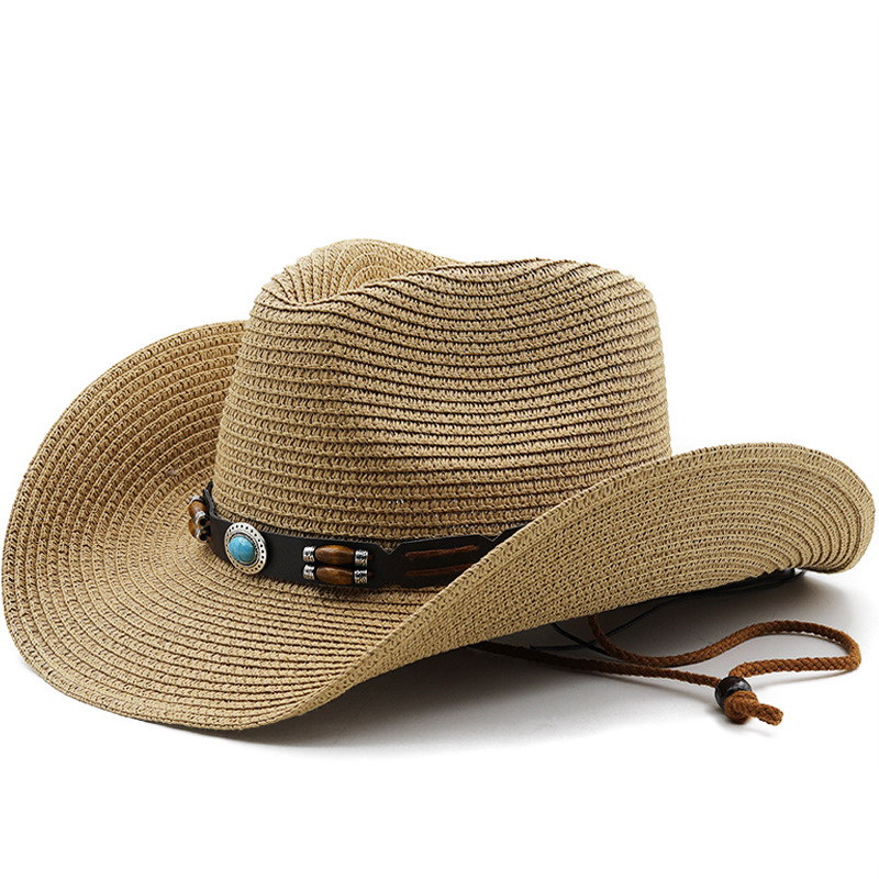 420g Weight Straw Hat Hats Type Daily Occasion Straw Material Solid Color Pattern Unisex Basic Solid Color Patchwork Crimping Straw Hat