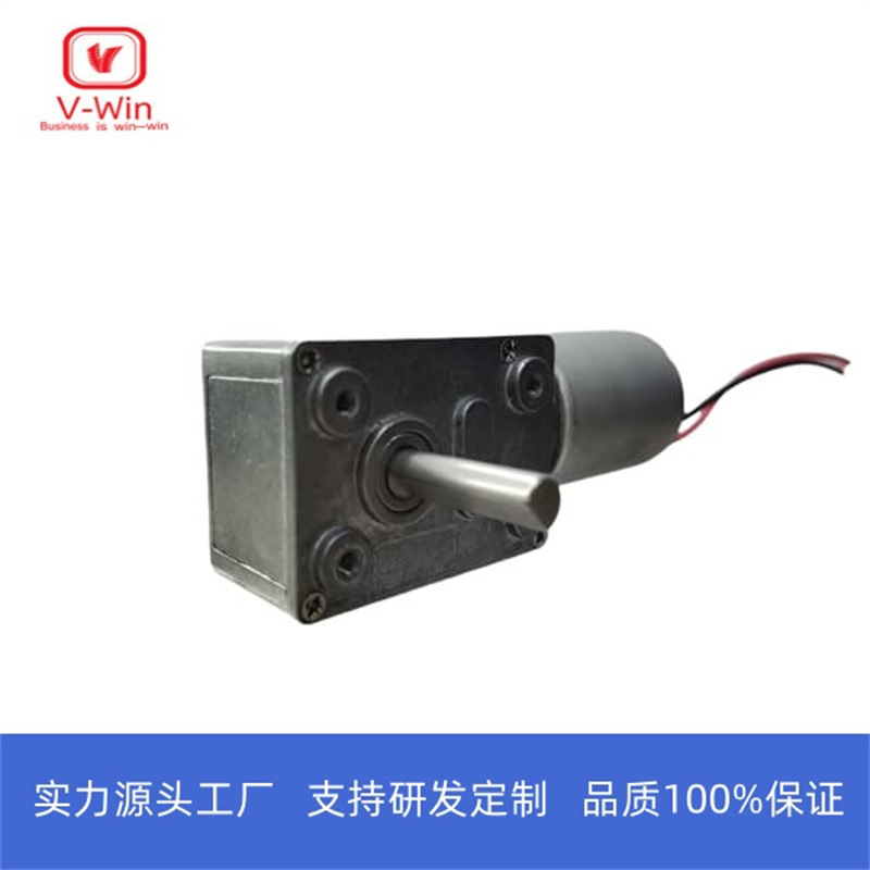 炒菜机升降器直流减速马达智能猫厕所猫砂盆电机自锁蜗轮蜗杆马达