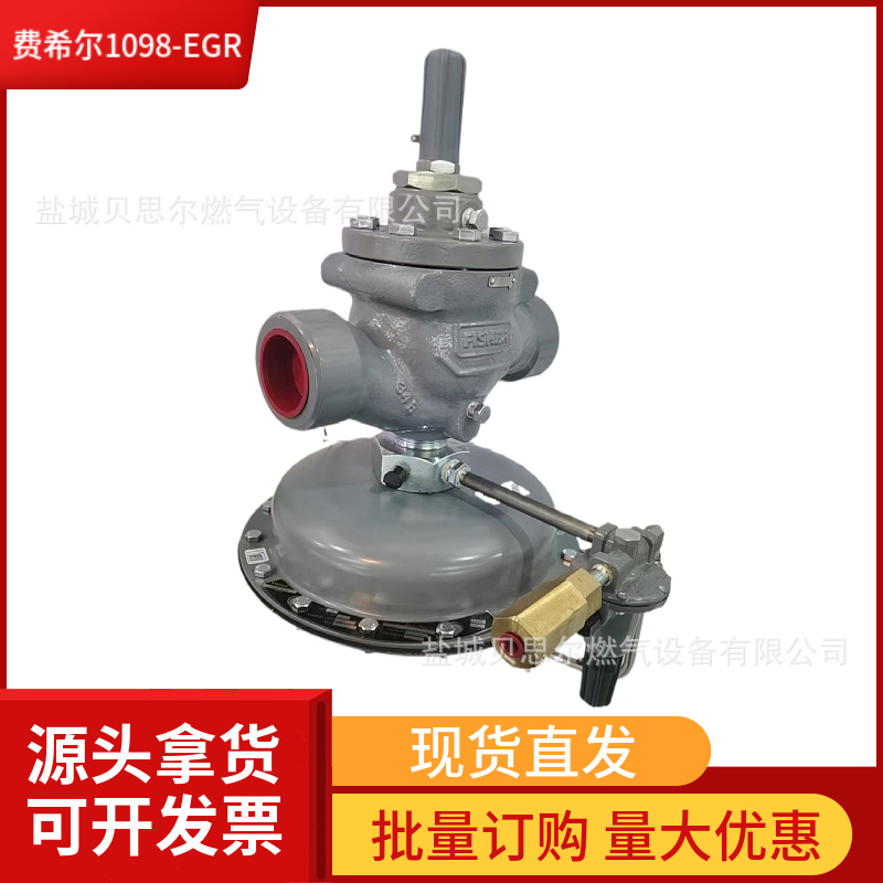 费希尔原装高精度大容量天然气调压阀费希尔1098-EGR进口fisher阀