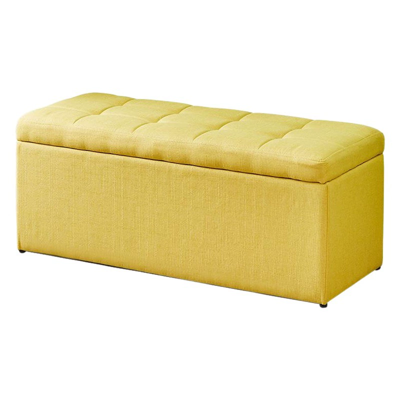 Тканевый домашний диван-стул Сидячий стул для хранения хлопка и льна Складной стул для смены обуви Магазин одежды для ленивых людей Табурет для попытки обуви