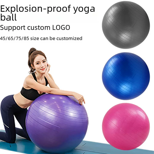 Yoga Ball Pilates Ball Fitness Ball pvc Thickened Pregnant Women Midwifery Dragon Ball Children's Feeling Training Balance Ball