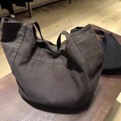 韓代同金! インスタ风welove大容量通勤高级感ハンドバッグカジュアル韩系キャンバスバッグレディース3