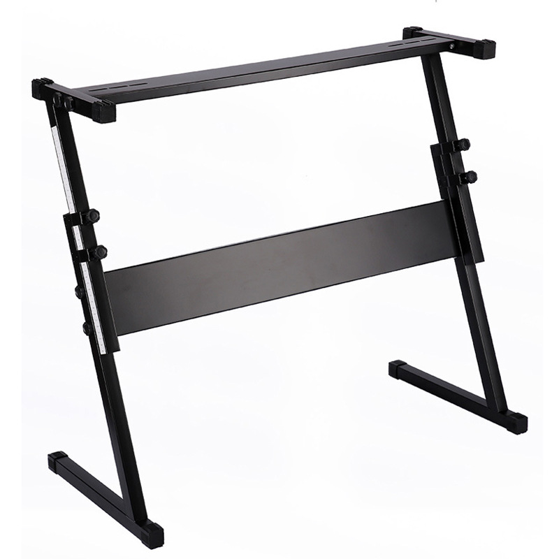 Z-tipo ajustable 61 clave 54 clave universal soporte de órgano electrónico accesorios de instrumentos musicales niños adultos soporte de órgano electrónico marco negrita