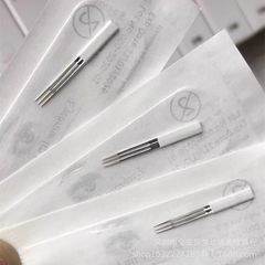 紋織針打霧3p円三針10枚入り半永久霧眉手作り梅の花が神三針を閉じて色をつけやすい