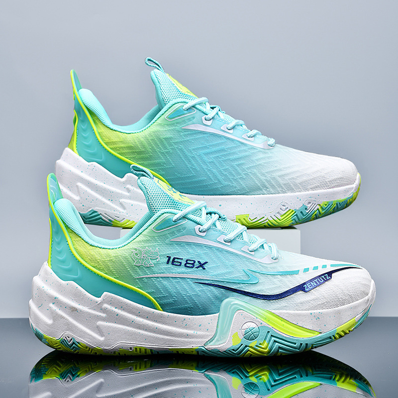 New Mantis Basketball Shoes Men's High-Top Mesh Combat Boots for Indoor and Outdoor Use on Concrete Floors