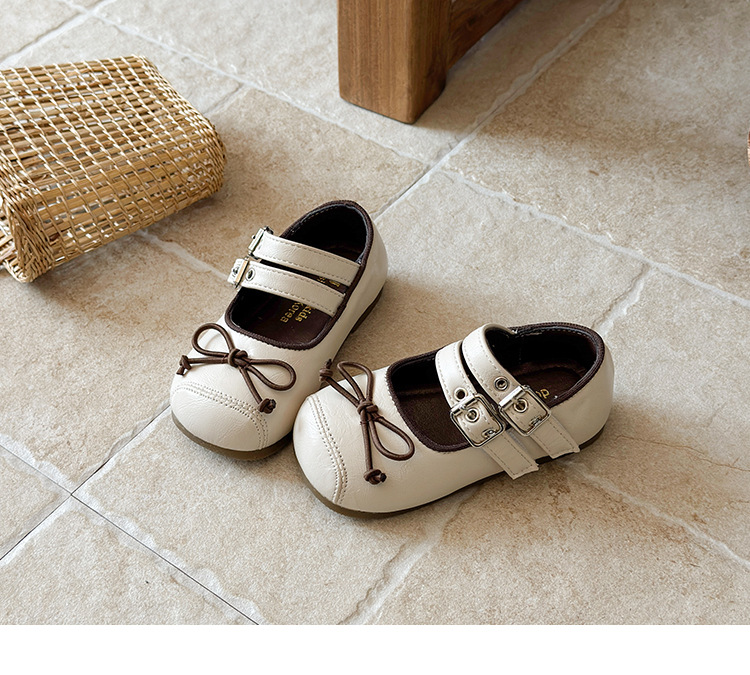 Sapatos de pele de princesa para meninas sola macia estilo_voghion.com